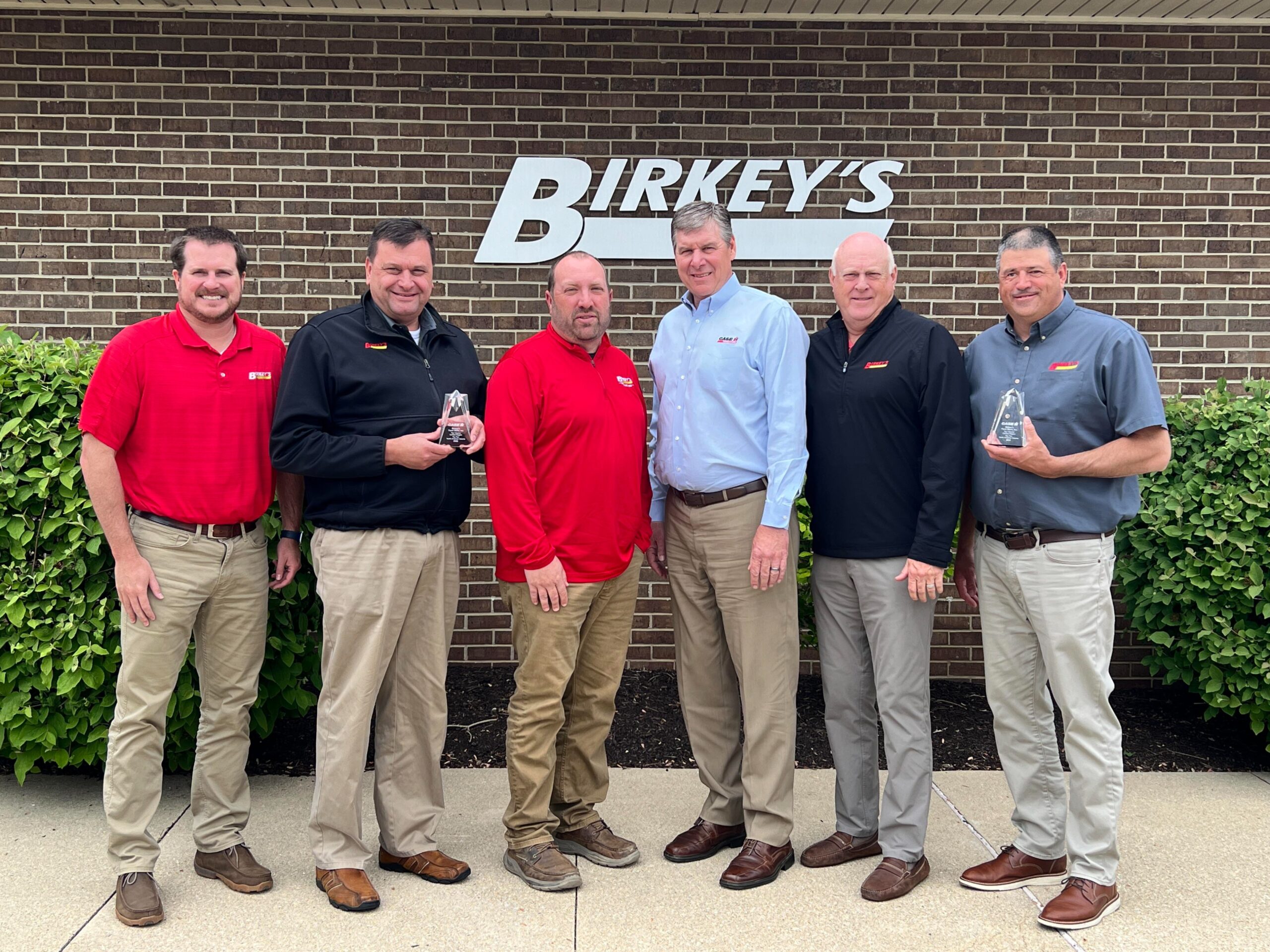 Birkey's Receives 2023 Case IH Region Top Volume Award
